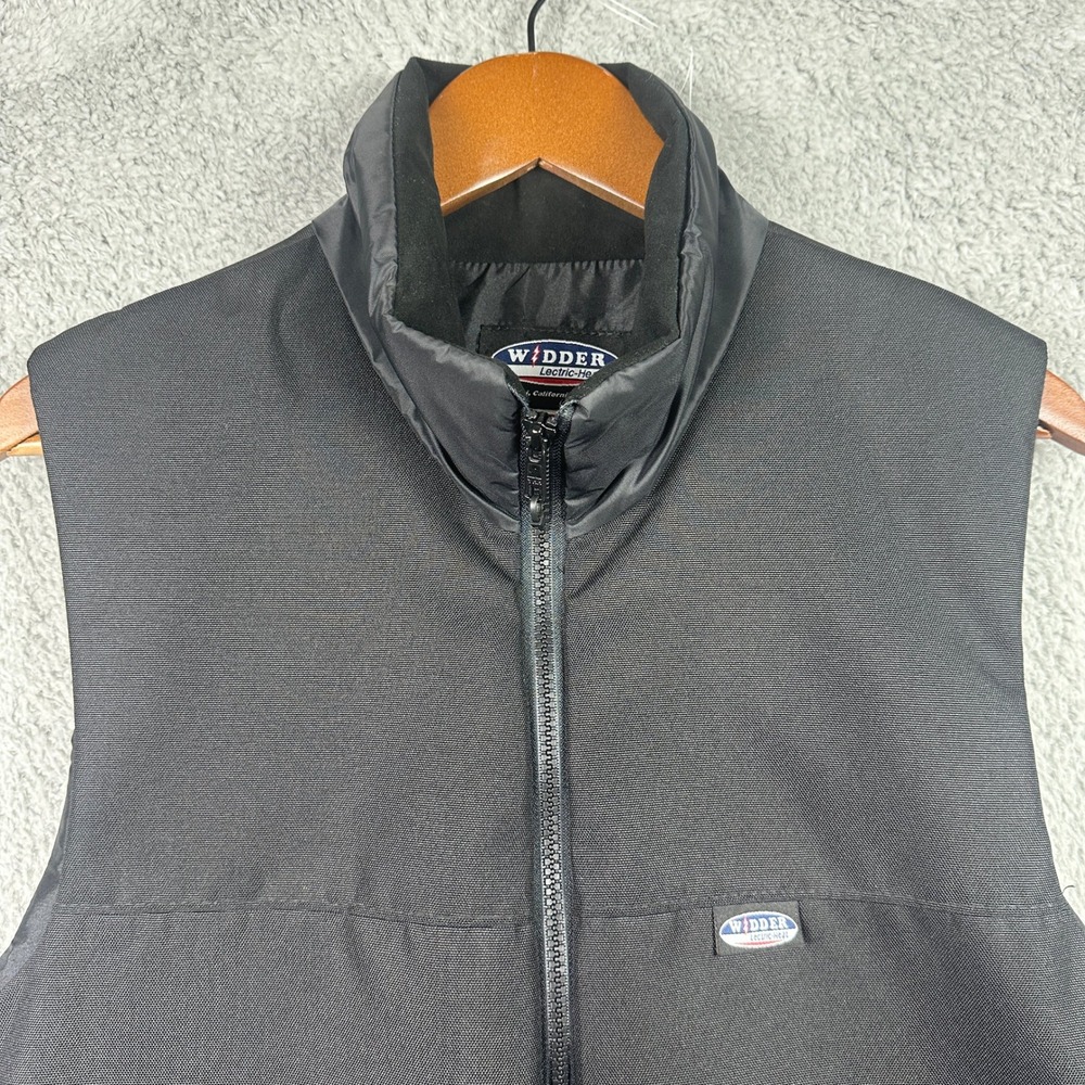 Widder Lectric-Heat Motorcycle Heated Vest Mens 46 Black Thinsulate 12V USA Made - Picture 3 of 12